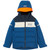 Vertical Insulated Jacket - Dark Blue