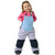 Rider 2.0 Insulated Bib - Bright Blue Print