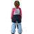 Rider 2.0 Insulated Bib - Bright Blue Print