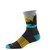 Close Encounters Micro Crew Socks - Charcoal