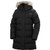 Blossom Puffy Parka - Black