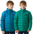 Jr Marka Reversible Puffer Jacket - Signal Green