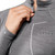 Wool Tech Zip Shirt - Heather Grey