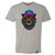 Miami Vice Bear Shirt - Dark Heather Grey