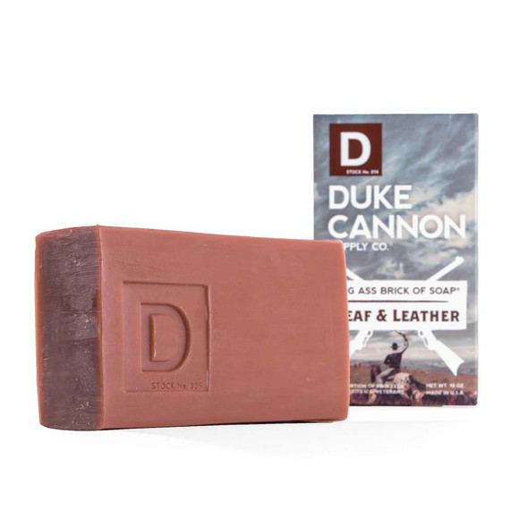 Duke Cannon Big Ass Brick of Soap - Leaf and Leather