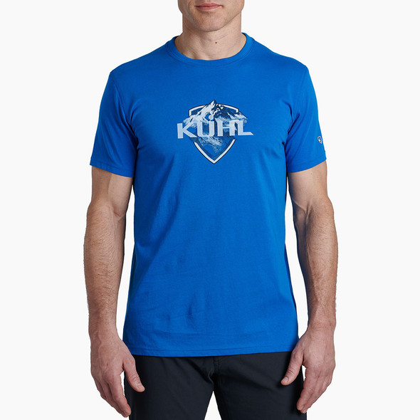 Born in the Mountains T Shirt - Rally Blue