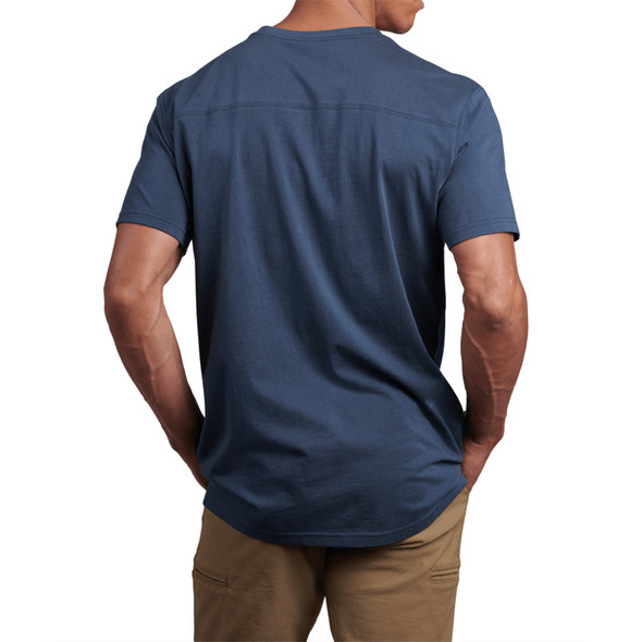 Mountain Lines T-Shirt - Pirate Blue