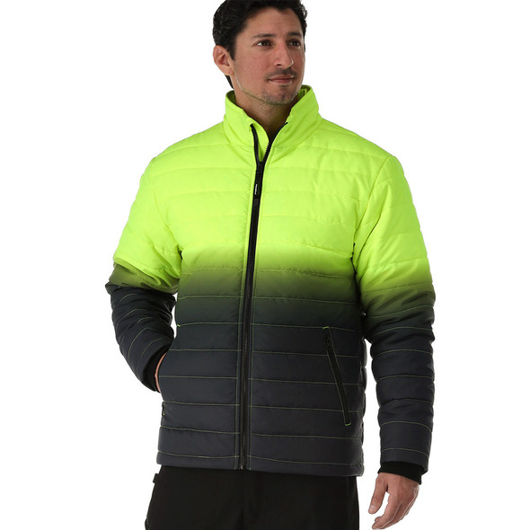 Enhanced Visibility Quilted Jacket