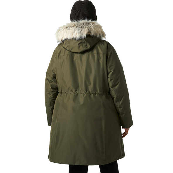 W's Senja Plus Parka- Utility Green