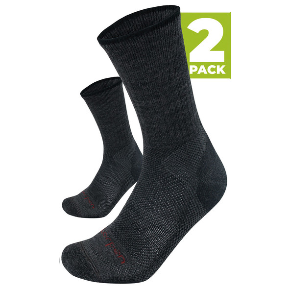 Lorpen Men's Merino Hiker 2-Pack Socks