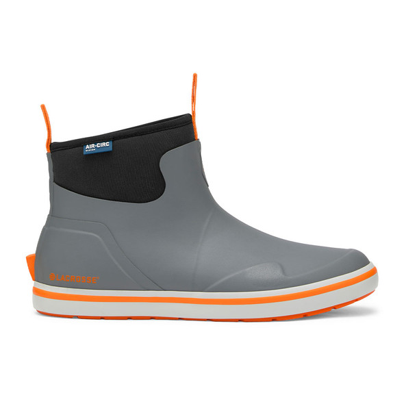 Alpha Deck Boot 6" - Gray/Orange