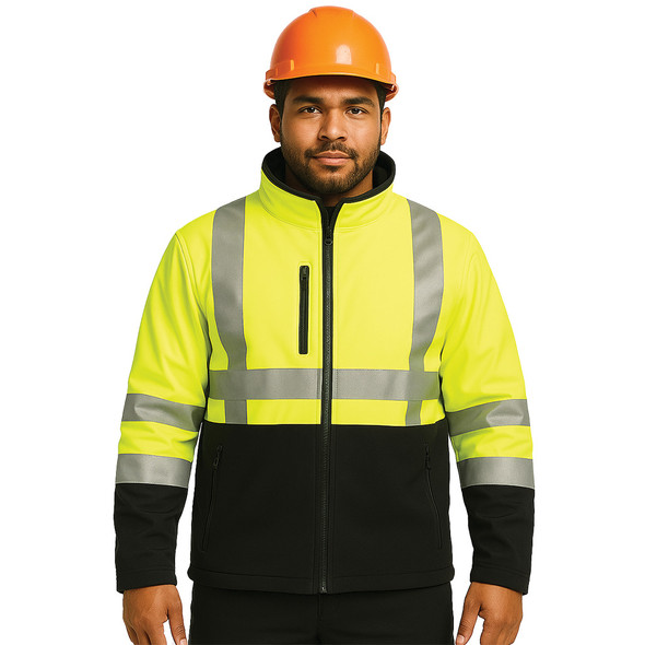 HiVis Insulated Softshell Jacket HiVis Insulated Softshell Jacket