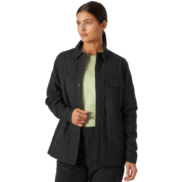 W's Isfjord Insulated Shacket - Ebony W's Isfjord Insulated Shacket - Ebony