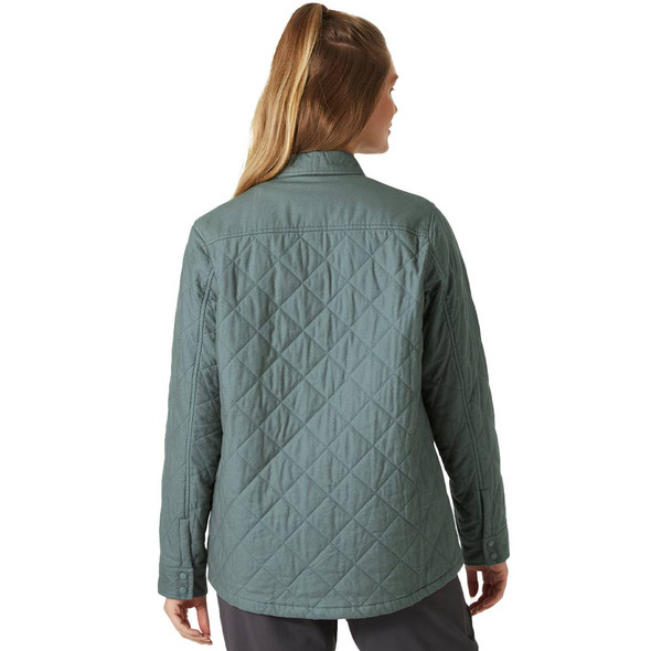 W's Isfjord Insulated Shacket - Grey Cactus W's Isfjord Insulated Shacket - Grey Cactus