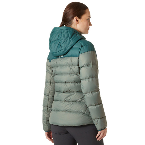 W's Verglas Glacier Down Jacket - Grey Cactus / Dark Creek W's Verglas Glacier Down Jacket - Grey Cactus / Dark Creek