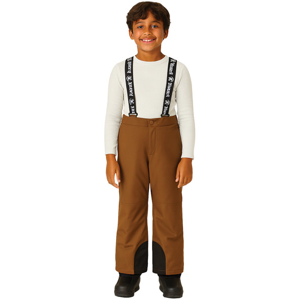 Regan Snow Bibs – Brown Regan Snow Bibs – Brown