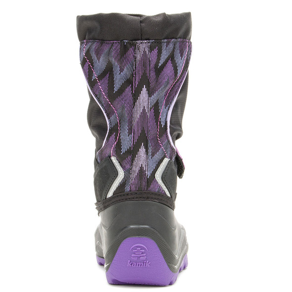 Snowfall -40F Winter Boots - Black Purple Snowfall -40F Winter Boots - Black Purple