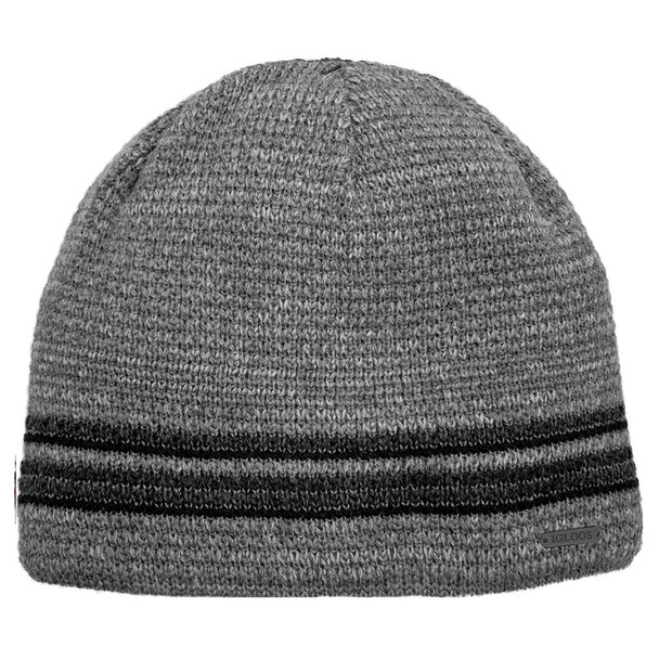 Ribbed Striped Beanie