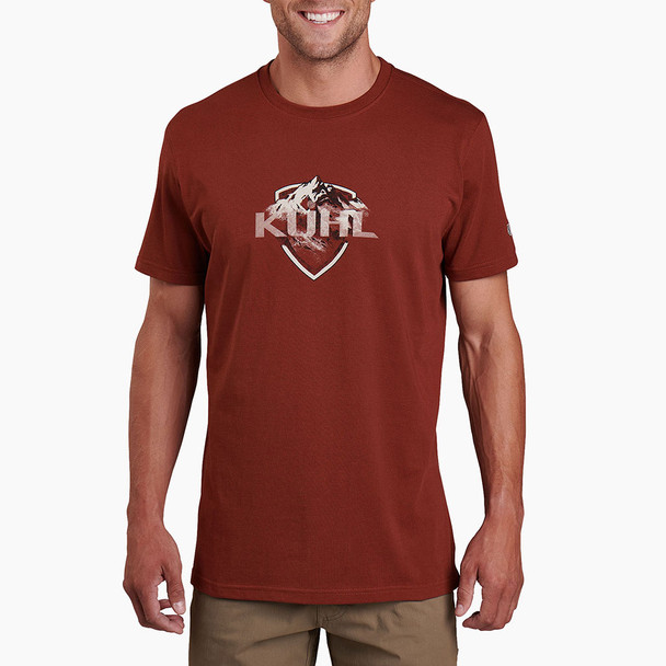 Born in the Mountains T Shirt - Cayenne