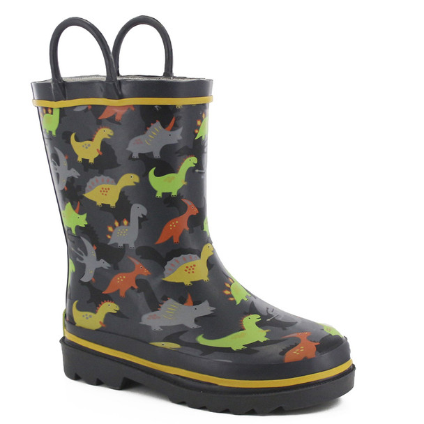 Dino Dash Rain Boots