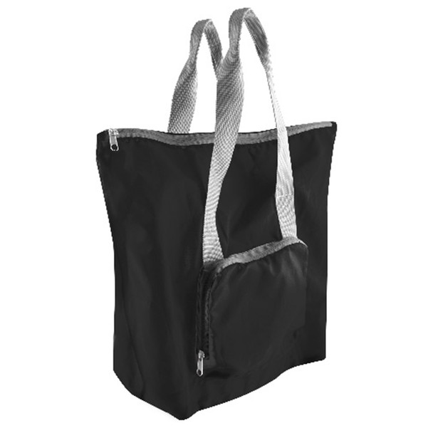 Collapsible Tote Bag - Black