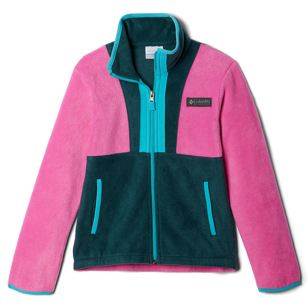 Back Bowl Fleece Jacket - Pink Ice