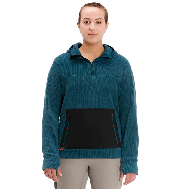 W's Bering Fleece Hoodie - Reflecting Pond