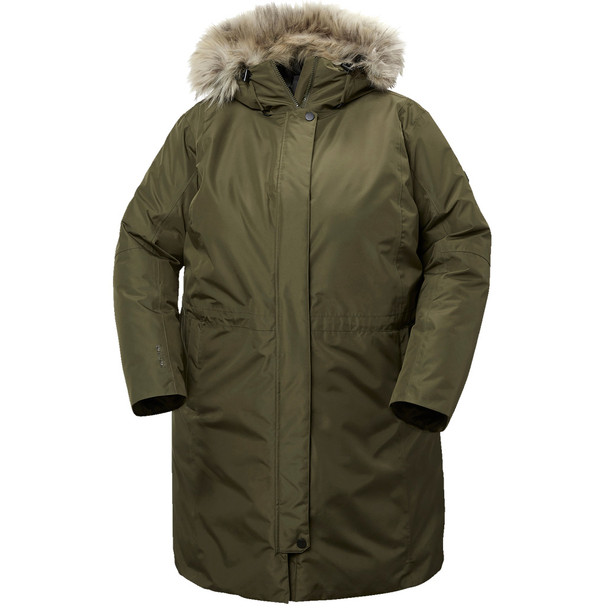 W's Senja Plus Parka- Utility Green