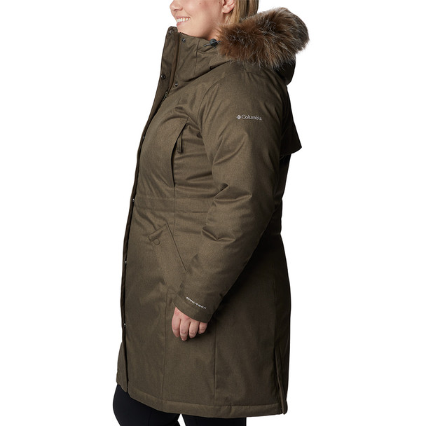 Juniper Ridge Down Parka Plus - Olive Green