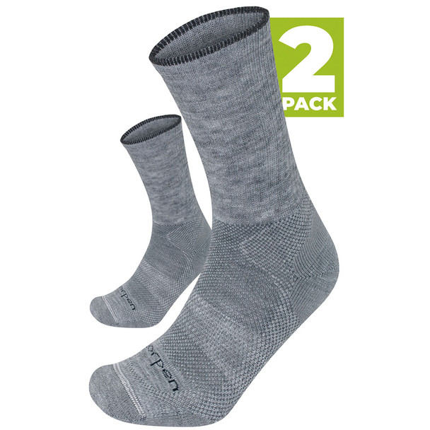 Lorpen Men's Merino Hiker 2-Pack Socks