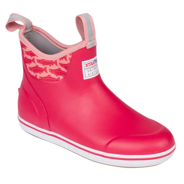 Salmon Sisters Deck Boots- Sockeye Salmon