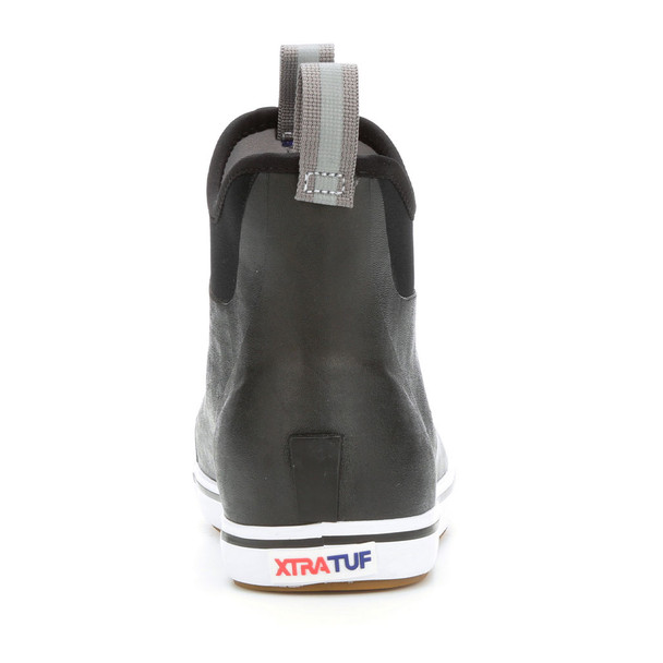 M's Ankle Deck Boots - Black Wide