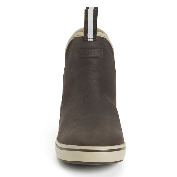 M's Leather Deck Boot - Brown