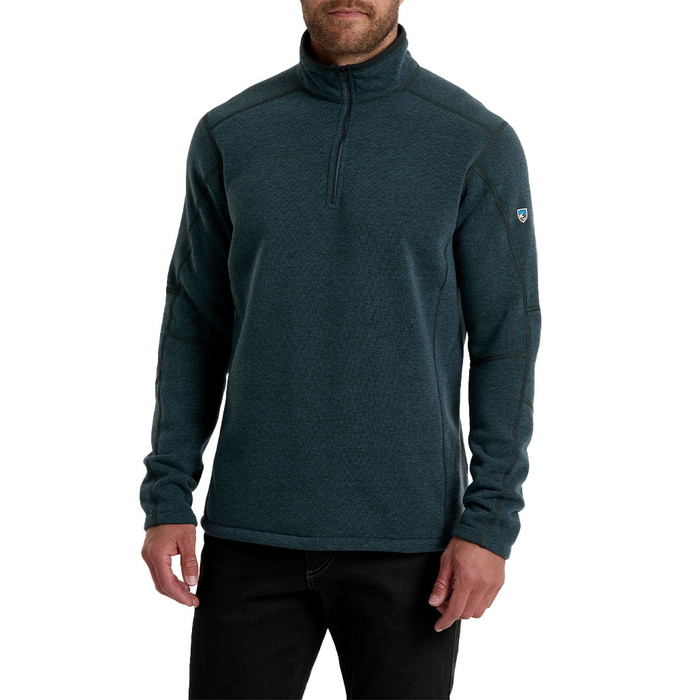 Revel 1/4 Zip - Storm Blue