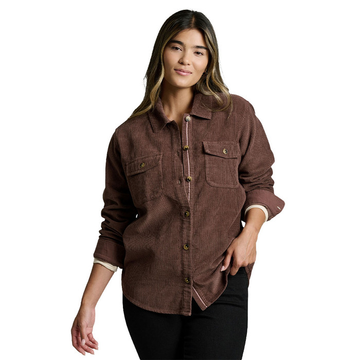 Tallula Cord Shirt - Coffee