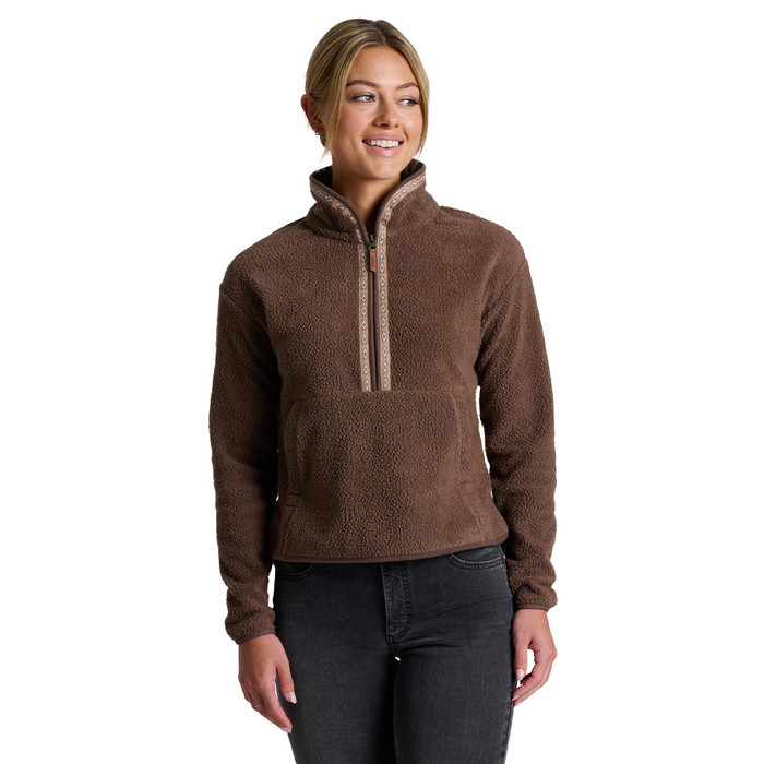 Hygge 1/2 Zip - Coffee