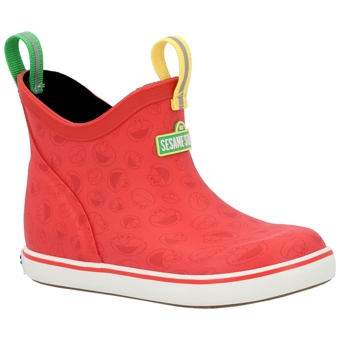 Sesame Street Elmo Ankle Deck Boots
