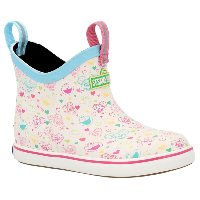 Sesame Street Abby and Elmo Ankle Deck Boots