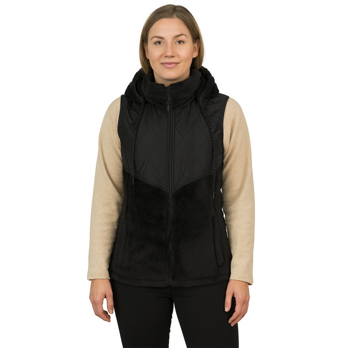 Inspire Fleece  Vest - Black