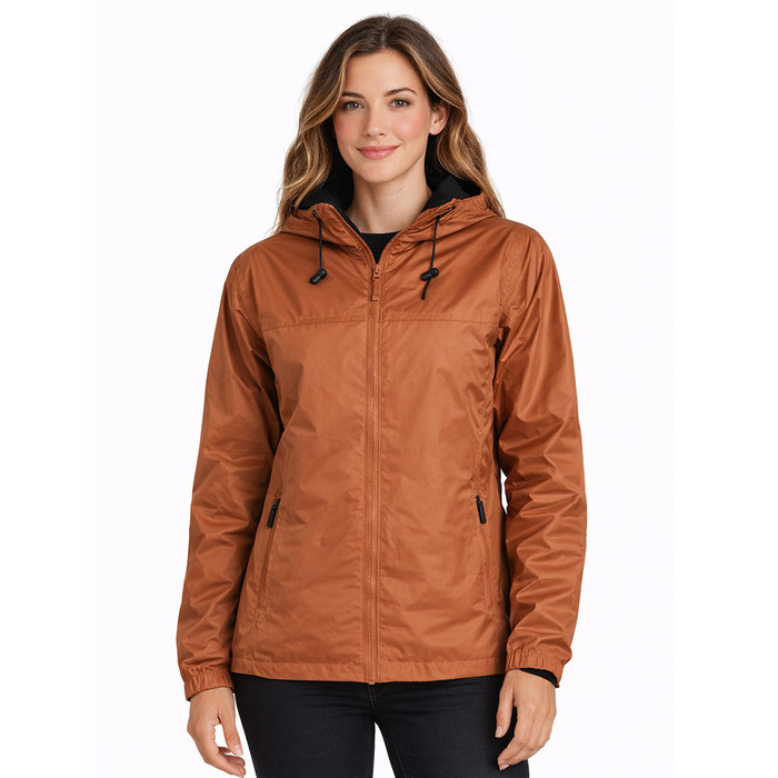 W's Mountain Rain Jacket - Rust