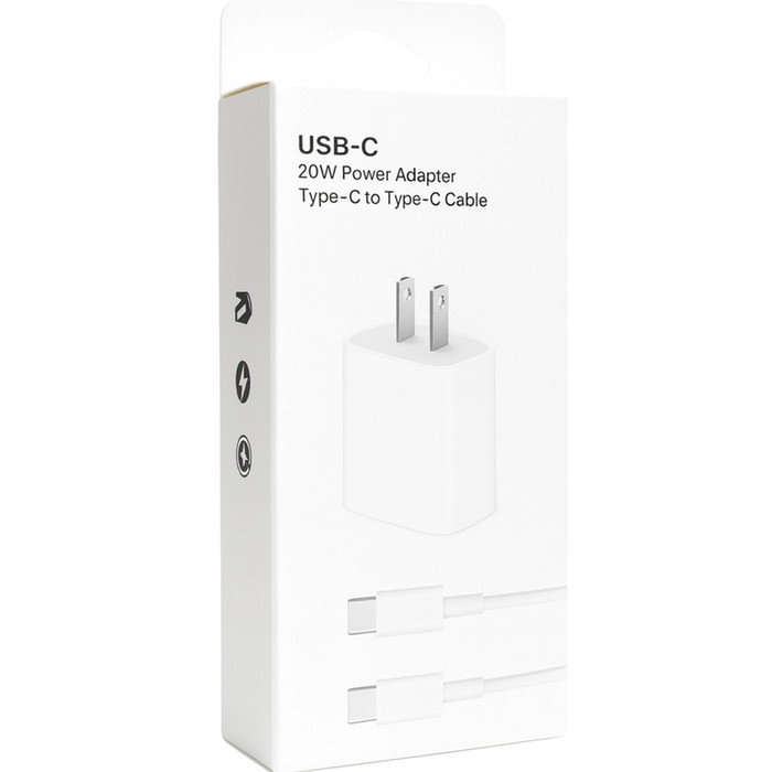 20W Power Adapter Combo Type-C to Type-c