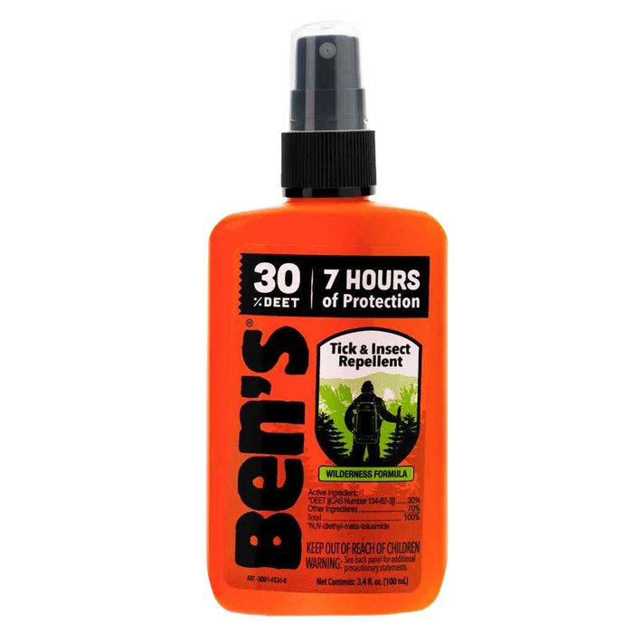 Ben's 30% Deet 3.4 oz Pump