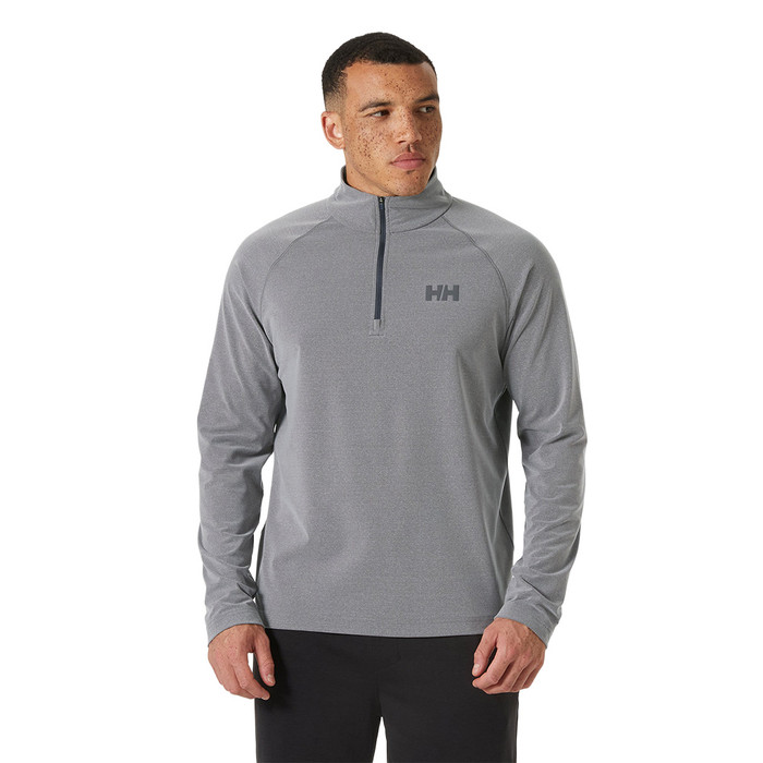 Tyri Knit 1/2 Zip - Ebony Melange