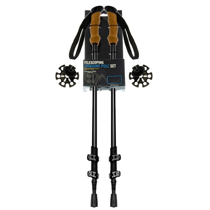 Telescoping Trekking Pole Set