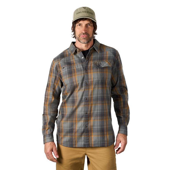 Dispatch Flannel Shirt - Smoke Plaid