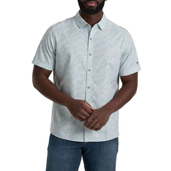 KUHL Breeze Short Sleeve Shirt - Glacier