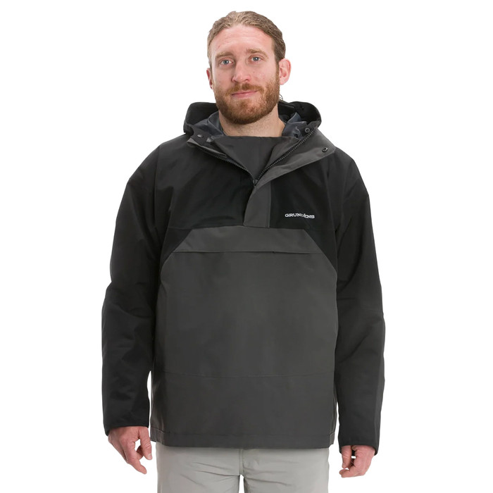 Full Share Anorak - Black Grey