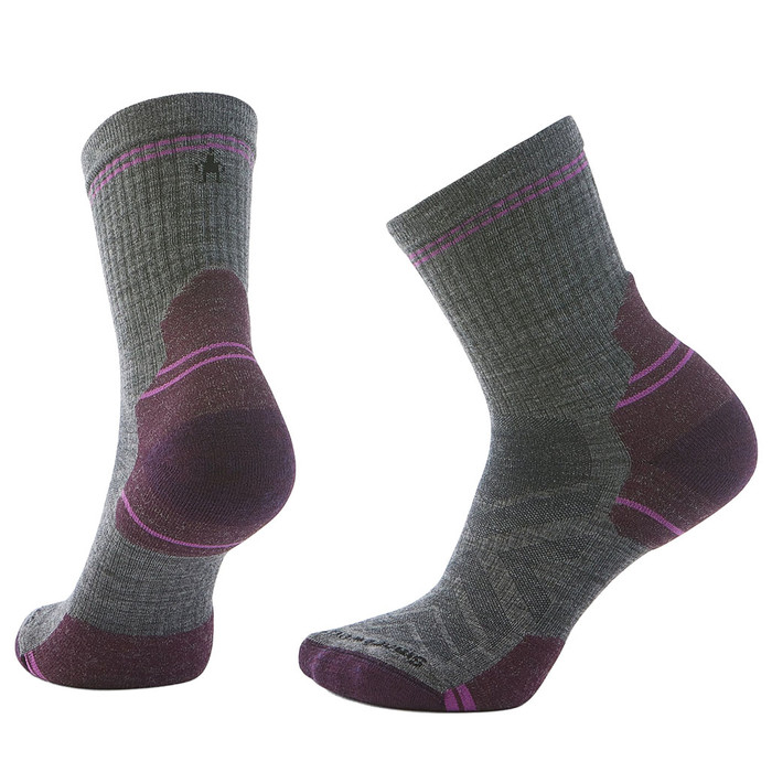 W's Hike Targeted Cushion Mid Crew Socks - Medium Gray