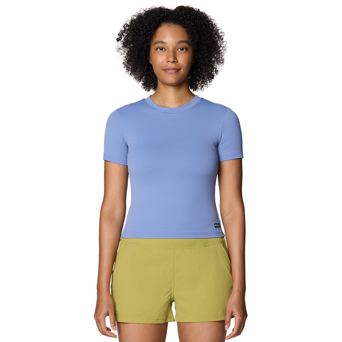 Peak Knit Short Sleeve - Best Coast Blue