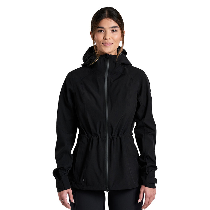 W's Stretch Voyagr Rain Jacket - Blackout